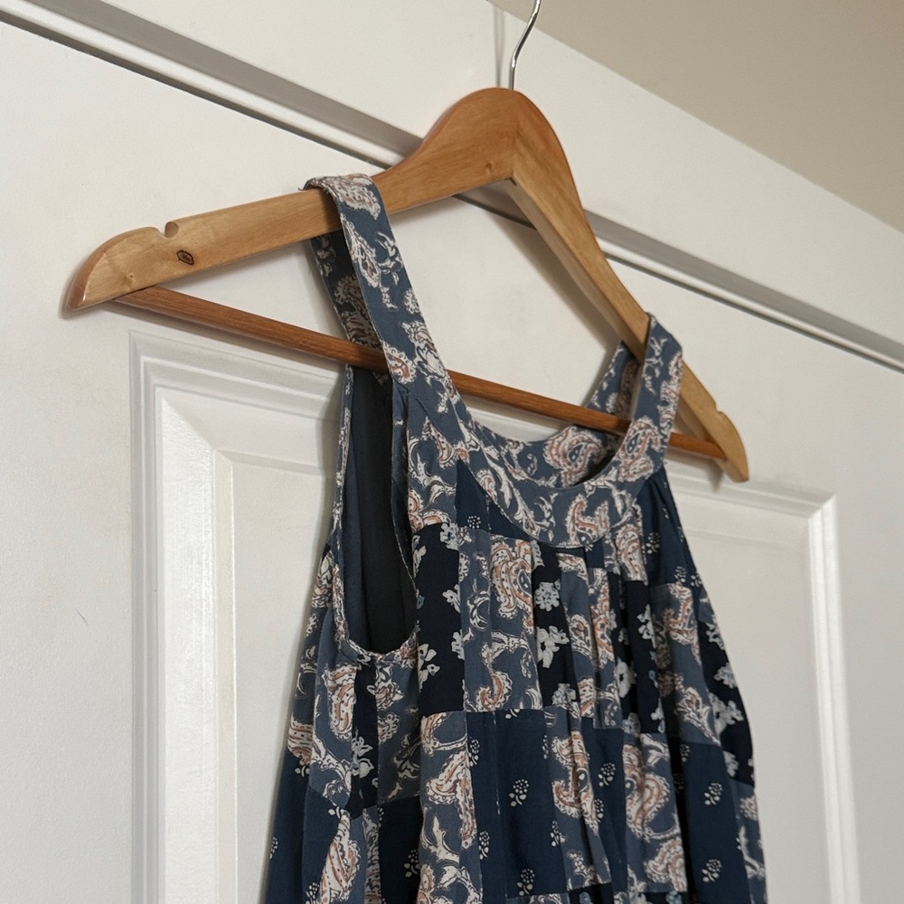 Roller Rabbit Blue Paisley patchwork Dress - Picture 7 of 7